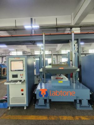 Système d'essai de choc conçu pour répondre à des besoins spécifiques d'essai basés sur la taille, le poids et les performances de choc requises de l'objet d'essai