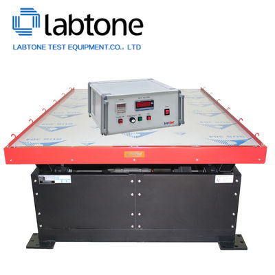 Table vibrante mécanique pour colis de 2000 kg, conforme aux normes ASTM D4728 et ASTM D999