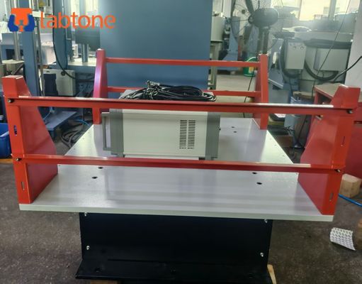 Tableau de secoueur mécanique pour les normes ISTA ISO et IEC 2-5 Hz Fréquence de vibration 120 x 150 cm Tableau et 1,25 G Accélération maximale