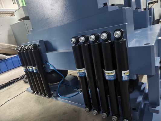 Banc d'essai vibratoire électrodynamique pour pièces automobiles avec dispositif d'isolation des chocs conforme aux normes MIL-STD, DIN, ISO, ASTM