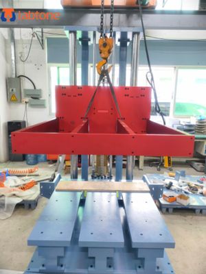 Testeur de chute libre conforme aux normes ISTA 1A 2A 6A Effectuer le test de chute sur la face, l'arête, le coin