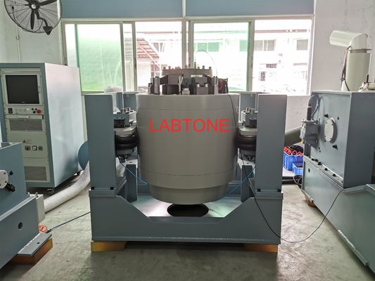 Système électrodynamique de shaker à vibration avec 5000 kg.f force sinusoïdale maximale 100G accélération maximale et vibration de l'axe XYZ pour les essais automobiles